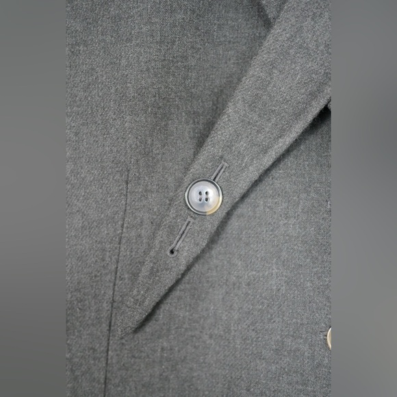 Tibi Wool Viscose Car Coat - Dark Heather - Picture 5 of 9